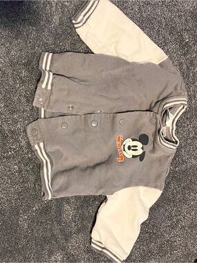 H&M Gray & Cream Baby Sweatshirt